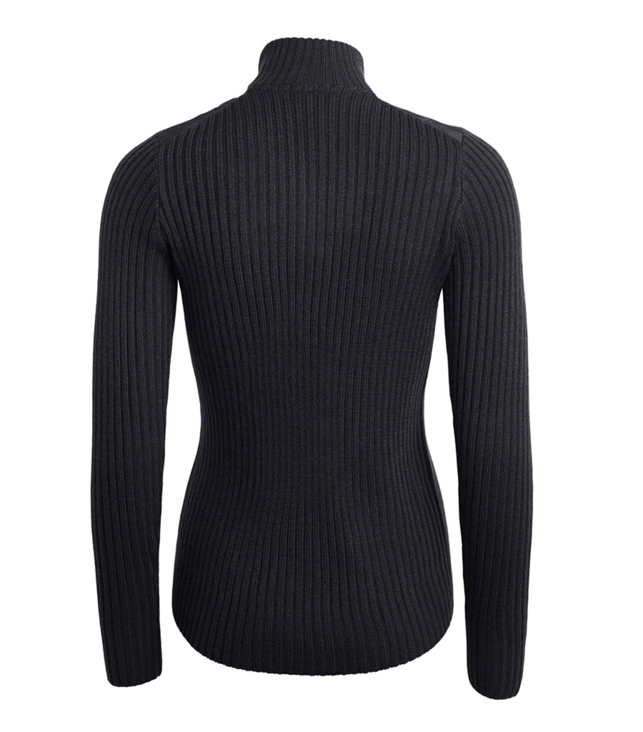 Kingsland Saffron dame strikket sweater, navy