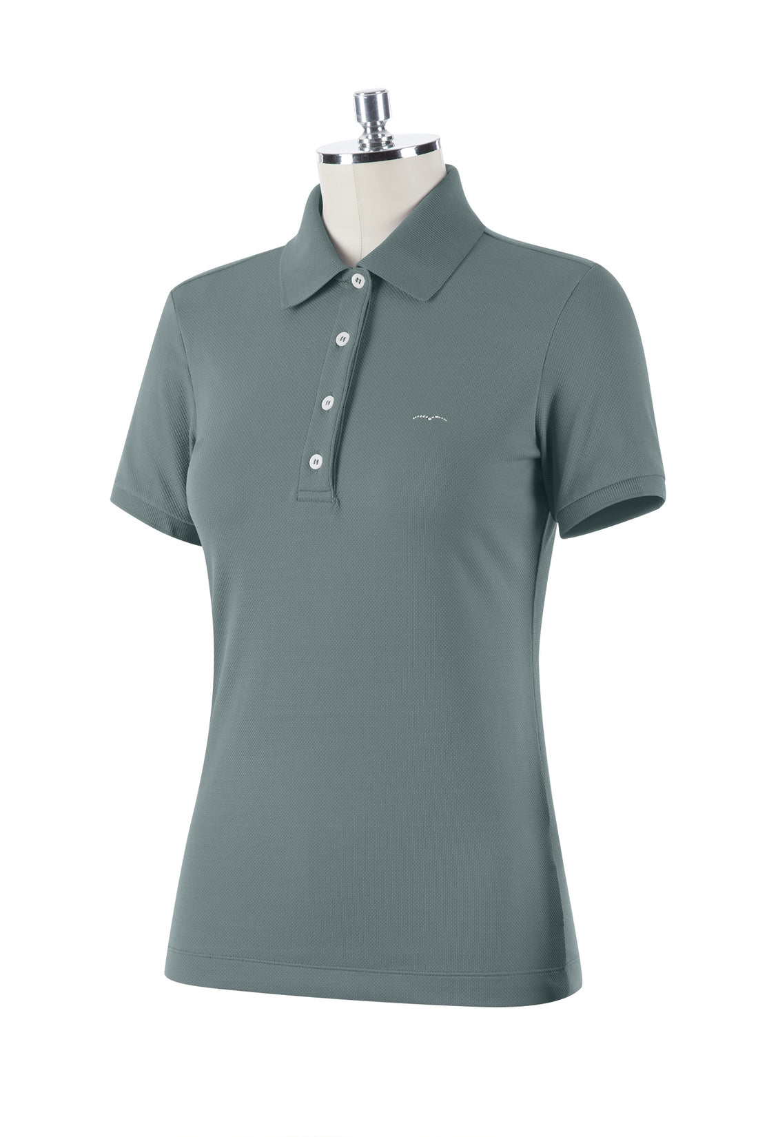 Førsteklasses kvalitets bluse fra Animo i model Biarritz fra kollektion 23S. Lækker t-shirt til dame, lavet i en flot farve og et stilrent design. Blusen er lavet i det blødeste strækbar og åndbarstof stof. Poloen er lavet med krave, knapper og korte ærme