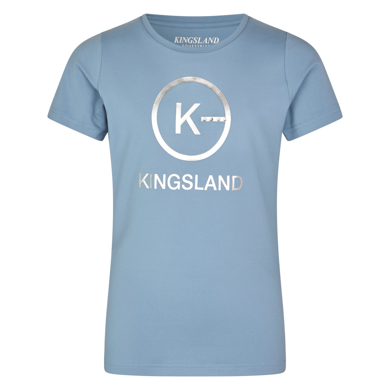 Kingsland Hellen Junior T-shirt, Blue Faded Denim