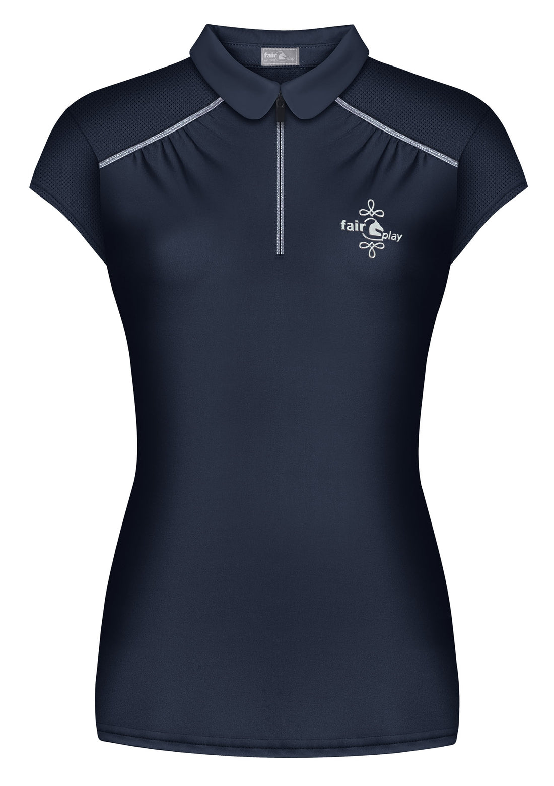 Fairplay Agnes Polo T-Shirt, Navy
