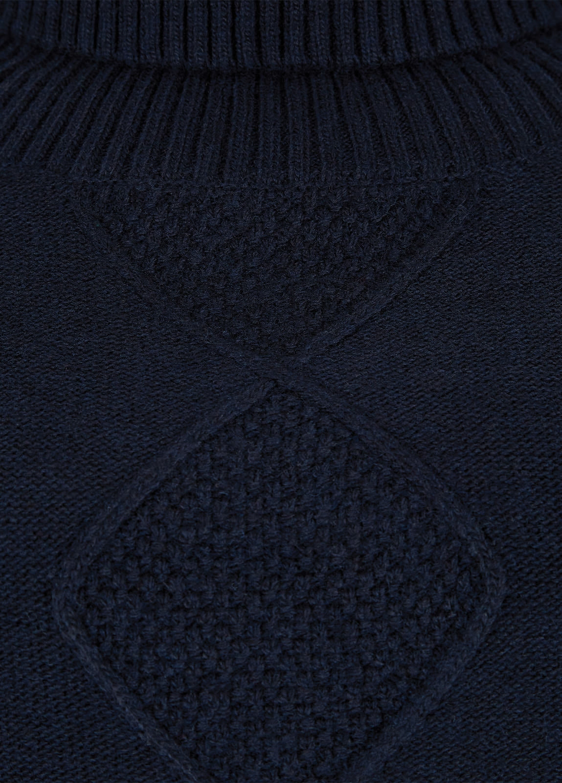 Dubarry Belleek strik Sweater, Navy