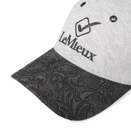 LeMieux Floral baseball Cap, Grå / grey