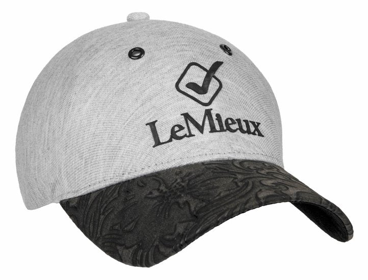 LeMieux Floral baseball Cap, Grå / grey